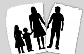 La separación de los padres